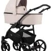 Kunert Mata Black Pink 2-in-1 Combi Kinderwagen MATA-06-BLACK