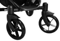 Kunert Mata Black Pink 2-in-1 Combi Kinderwagen MATA-06-BLACK -KinderReisWereldNederland kunert mata gold black 2 in 1 combi kinderwagen mata 10 gold 4