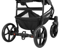 Kunert Mata Black Mocca 2-in-1 Combi Kinderwagen MATA-02-BLACK -KinderReisWereldNederland kunert mata gold black 2 in 1 combi kinderwagen mata 10 gold 6 1