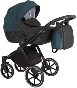 Kunert Talisman Black Green 2-in-1 Kinderwagen TA-04-BLACK