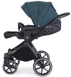 Kunert Talisman Black Pepper 2-in-1 Kinderwagen TA-06-BLACK -KinderReisWereldNederland kunert talisman black green 2 in 1 kinderwagen ta 04 black 6 1