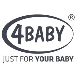4Baby Hi-Fix Black 22-36 Kg I-Size Booster -KinderReisWereldNederland logo 4baby 26 2 2