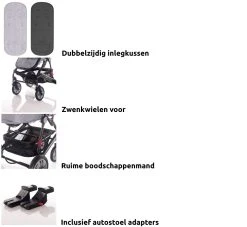 Lorelli Lora String Dots 3-in-1 Combi Kinderwagen Incl. Autostoel 1002128-2115D -KinderReisWereldNederland lorelli lora 3 in 1 combi kinderwagen incl. autostoel 1002128 1