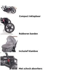 Lorelli Lora String Dots 3-in-1 Combi Kinderwagen Incl. Autostoel 1002128-2115D -KinderReisWereldNederland lorelli lora 3 in 1 combi kinderwagen incl. autostoel 1002128 2