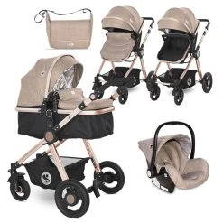 Lorelli Alexa Pearl Beige 3-in-1 Combi Kinderwagen Incl. Autostoel 1002129-2182D -KinderReisWereldNederland lorelli alexa pearl beige 3 in 1 combi kinderwagen incl. autostoel 1002129 2182d 12