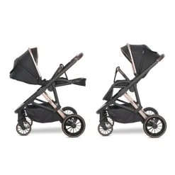 Lorelli Aria Black 3-in-1 Kinderwagen Incl. Autostoel 1002177-2352 -KinderReisWereldNederland lorelli aria 3 in 1 combi details sfeer 7 2