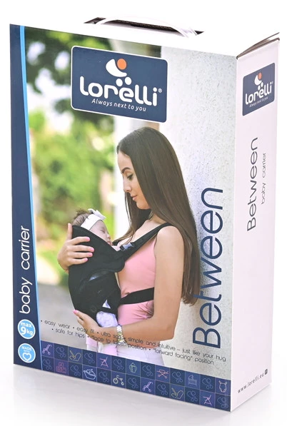 Lorelli Between Dark Grey & Black Draagzak 1001013-0004 2 Lorelli Between Dark Grey & Black Draagzak 1001013-0004 - Afbeelding 2