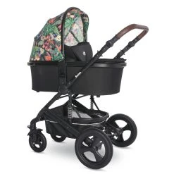Lorelli Boston Tropical Flowers Black 3-in-1 Kinderwagen Incl. Comet Autostoel -KinderReisWereldNederland lorelli boston tropical flowers black 3 in 1 kinderwagen 10 2