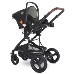 Lorelli Boston Tropical Flowers Black 3-in-1 Kinderwagen Incl. Comet Autostoel -KinderReisWereldNederland lorelli boston tropical flowers black 3 in 1 kinderwagen 3 2