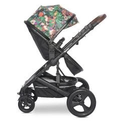 Lorelli Boston Tropical Flowers Black 3-in-1 Kinderwagen Incl. Comet Autostoel -KinderReisWereldNederland lorelli boston tropical flowers black 3 in 1 kinderwagen 4 2