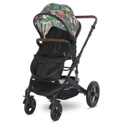 Lorelli Boston Tropical Flowers Black 3-in-1 Kinderwagen Incl. Comet Autostoel -KinderReisWereldNederland lorelli boston tropical flowers black 3 in 1 kinderwagen 8 2