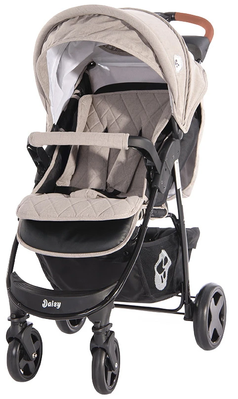 Lorelli Daisy Beige Wandelwagen Incl. Beenkap 1002141-2115 1 Lorelli Daisy Beige Wandelwagen Incl. Beenkap 1002141-2115