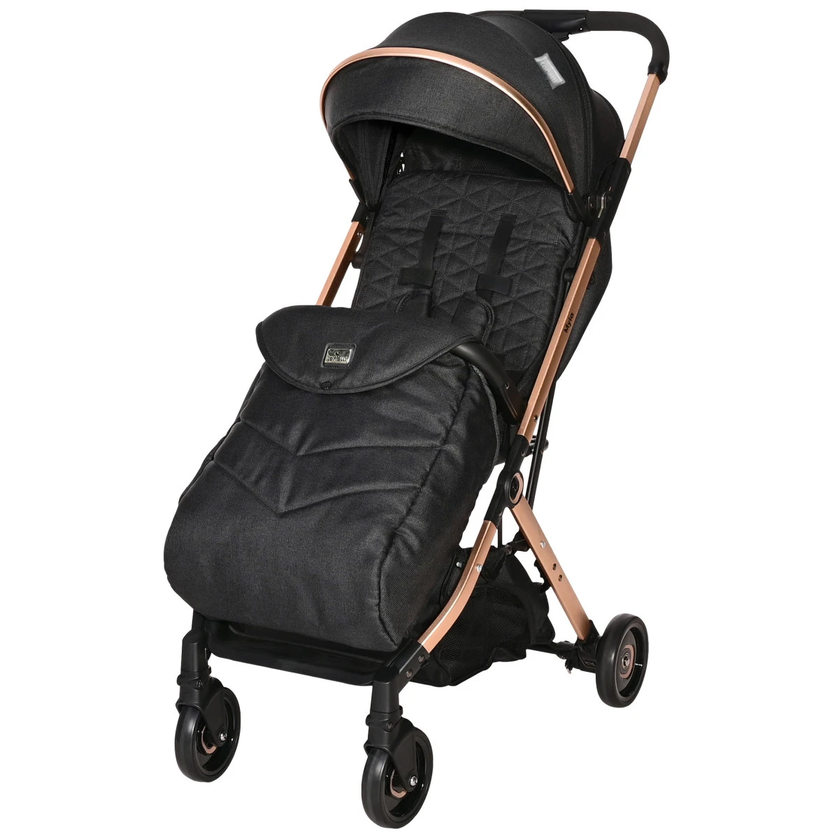 Lorelli Myla Black Wandelwagen 1002159-2305 2 Lorelli Myla Black Wandelwagen 1002159-2305 - Afbeelding 2