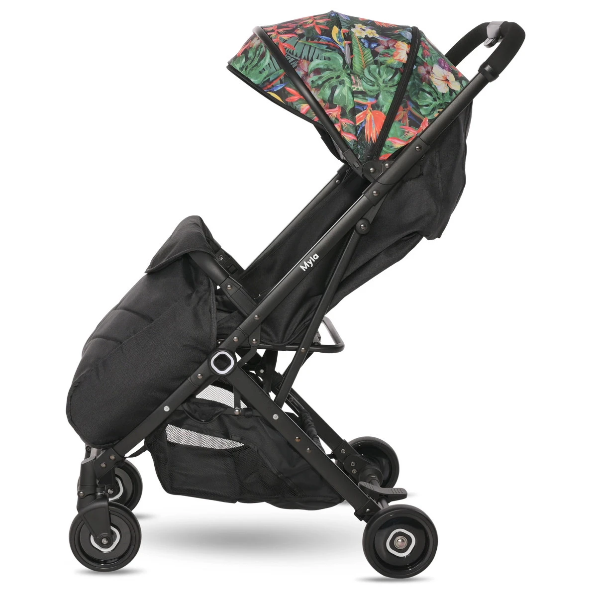 Lorelli Myla Tropical Flowers Wandelwagen 1002159-2388 3 Lorelli Myla Tropical Flowers Wandelwagen 1002159-2388 - Afbeelding 3