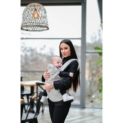 Lorelli Wally Grey Floral Ergonomische Draagzak 1001016-0001 -KinderReisWereldNederland lorelli wally grey floral ergonomische draagzak 1001016 0001 5