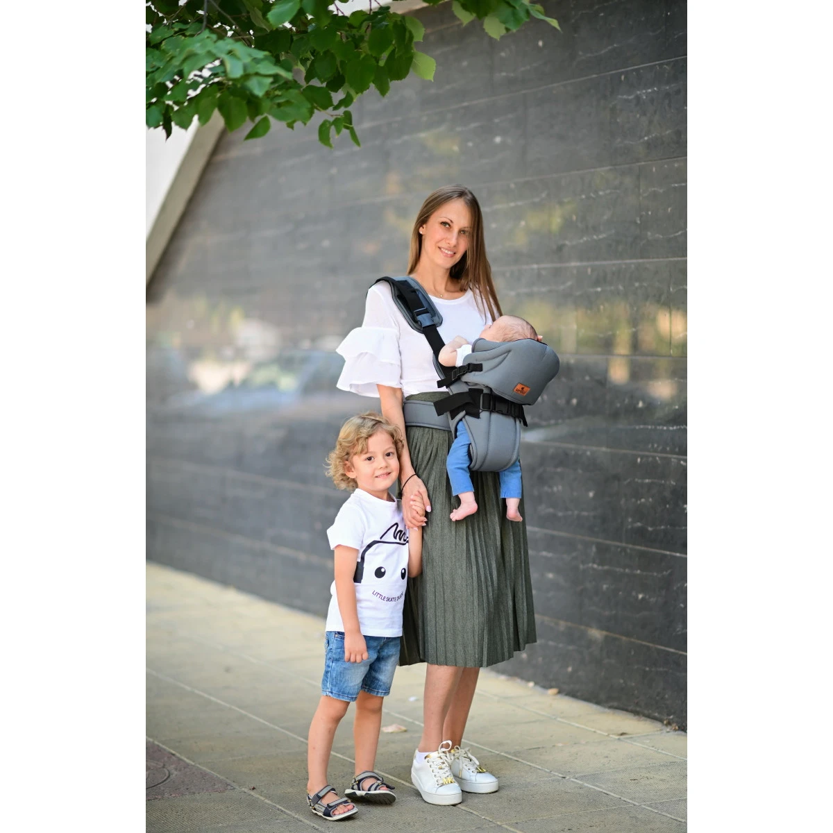 Lorelli Weekend Grey Draagzak 1001011-0005 2 Lorelli Weekend Grey Draagzak 1001011-0005 - Afbeelding 2