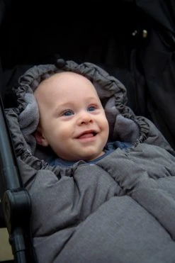 Ding Grey Deluxe Universele Buggy/Wandelwagen Voetenzak DI-252425 -KinderReisWereldNederland mamaloes ding voetenzak deluxe 02