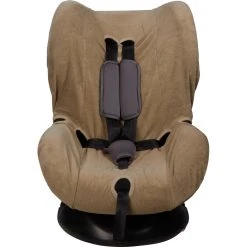 MamaLoes Badstof Nougat Groep 1+ Autostoelhoes ML010701