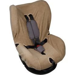 MamaLoes Badstof Nougat Groep 1+ Autostoelhoes ML010701 -KinderReisWereldNederland mamaloes badstof nougat groep 1 autostoelhoes ml010701 03