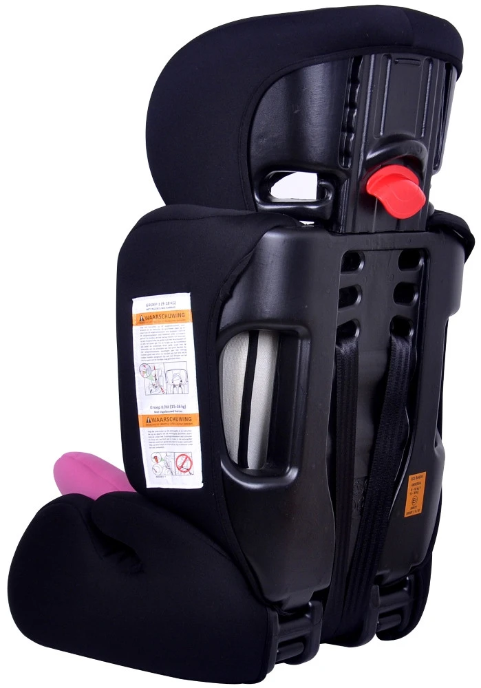 Ding Bas Roze Autostoel 9-36 Kg CS003 5 Ding Bas Roze Autostoel 9-36 Kg CS003 - Afbeelding 5