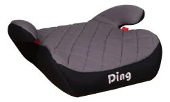 Ding Grijs/Zwart Booster Stoelverhoger 15-36kg YB804A -KinderReisWereldNederland mamaloes ding grijs zwart booster stoelverhoger 15 36kg 1