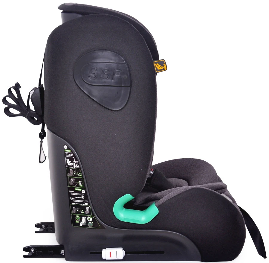 Ding York Grey Leather I-Size Autostoel 9-36 Kg K63 5 Ding York Grey Leather I-Size Autostoel 9-36 Kg K63 - Afbeelding 5