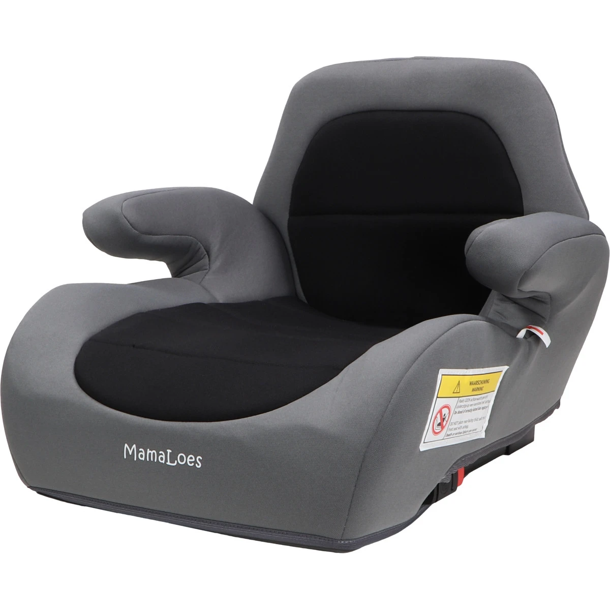 MamaLoes Sem Grijs/Zwart Isofix Booster Stoelverhoger 15-36kg ML050202 2 MamaLoes Sem Grijs/Zwart Isofix Booster Stoelverhoger 15-36kg ML050202 - Afbeelding 2