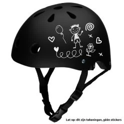 Momi Mimi Black 47-58 Cm Kinderhelm ROBI00019 -KinderReisWereldNederland momi mimi black kinderhelm robi00019 52 1