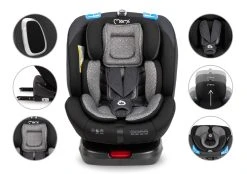 Momi Tordi Zwart Isofix 360° 0-36 Kg Autostoel FOSA00016 -KinderReisWereldNederland momi tordi zwart isofix 360 0 36 kg autostoel fosa00016 12
