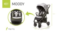 4Baby Moody XXII Grey Wandelwagen Incl. Beenkap 22 4Baby Moody XXII Grey Wandelwagen Incl. Beenkap -KinderReisWereldNederland moody xxii wymiary
