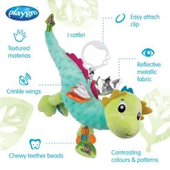 Playgro Sensory Friends Dusty Dragon Buggyspeeltje P0188473 -KinderReisWereldNederland playgro sensory friends dusty dragon buggyspeeltje p0188473 .10