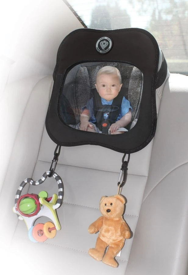 Prince Lionheart Baby View Mirror Zwart Autospiegel 0306 2 Prince Lionheart Baby View Mirror Zwart Autospiegel 0306 - Afbeelding 2