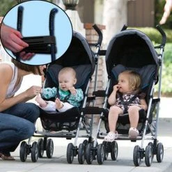 Prince Lionheart Buggy Stroller Connectors 6550.6 -KinderReisWereldNederland prince lionheart buggy stroller connectors 6550.6 5