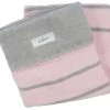 Zaffiro Grijs & Lichtroze Gestreept 75 X 100 Cm Wiegdeken 15120