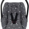Sevibaby Star Grijs 0+ Autostoelhoes 61-13