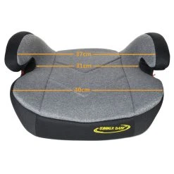 Summer Baby Uno Grey Isofix 22-36 Kg Booster -KinderReisWereldNederland summer baby uno grey isofix 22 36 kg booster 7