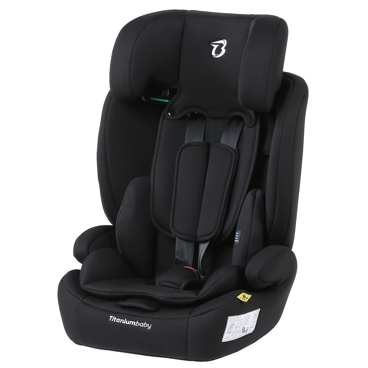 Titaniumbaby Niklas Zwart 76-150 Cm I-Size Autostoel TB-5915 - Afbeelding 2
