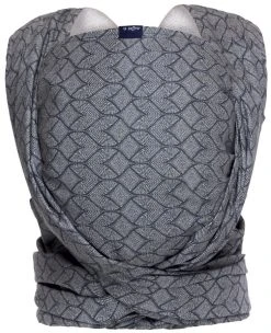 Zaffiro Be Close Geo Blue Steel Multifunctionele Draagdoek N17 8135