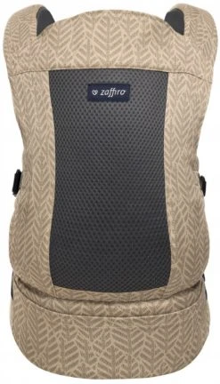 Zaffiro City Air Beige Leaves Ergonomische Draagzak 7398