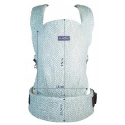 Zaffiro City Geo Blue Steel Ergonomische Draagzak 8241 -KinderReisWereldNederland zaffiro city mint leaves ergonomische draagzak 2 1 3