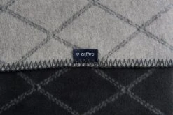 Zaffiro Antraciet & Grijs Ruitjes 75 X 100 Cm Wiegdeken 40795 -KinderReisWereldNederland zaffiro deken ruit antraciet grijs ea1 3