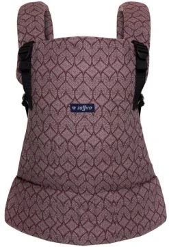 Zaffiro Ergo Geo Burgund Ergonomische Draagzak 8326