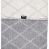 Zaffiro Grijs & Ecru Ruitjes 75 X 100 Cm Wiegdeken 43109
