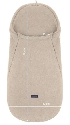 Zaffiro MINI Lama Vanilla Autostoel Voetenzak -KinderReisWereldNederland zaffiro mini lama slaapzak voor autostoel 1920x1920