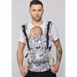 Zaffiro Smart 2.0 Geo Burgund Ergonomische Draagzak 8067 -KinderReisWereldNederland zaffiro smart 2.0 geo burgund draagzak 8067 7